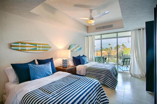 Large Balcony with Quick Access to Sandy Beach and Sparkling Pools in Puerto Vallarta, Mexico