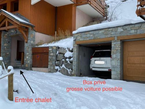 Charmant 3 pièces à Méribel, 5 pers, balcon, WIFI, garage - FR-1-411-969 (Charmant 3 pieces a Meribel, 5 pers, balcon, WIFI, garage - FR-1-411-969) in เลเซเรตตา