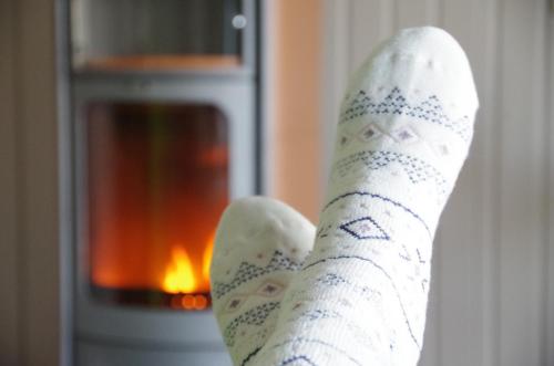 Ferienhaus Tinylausitz mit Kamin und Sauna, Steina