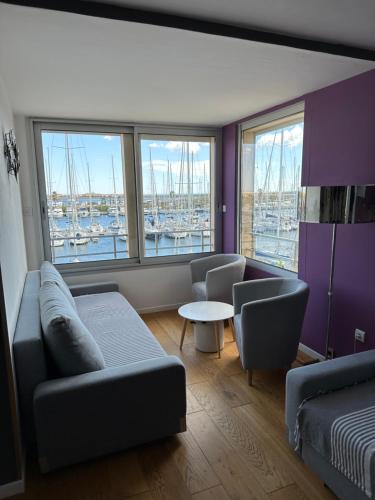 Gruissan Pleine vue sur port - Gruissan Plage