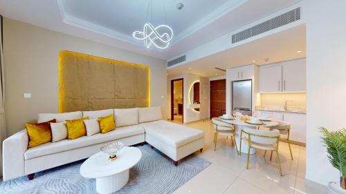 Vacationer Holiday Homes I Modern 1 Bed l Burj Khalifa Views l Close to Dubai Mall, Dubái (foto 8)