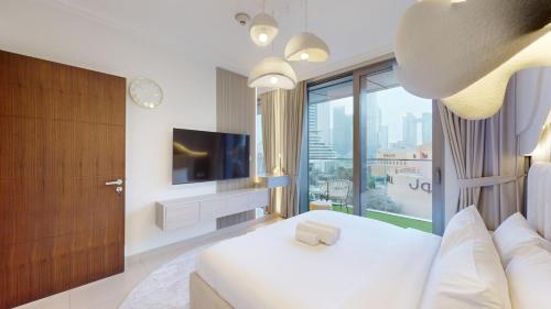 Vacationer Holiday Homes I Modern 1 Bed l Burj Khalifa Views l Close to Dubai Mall, Dubái (foto 9)