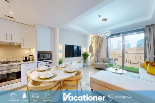 Vacationer Holiday Homes I Modern 1 Bed l Burj Khalifa Views l Close to Dubai Mall, Dubái (foto 2)