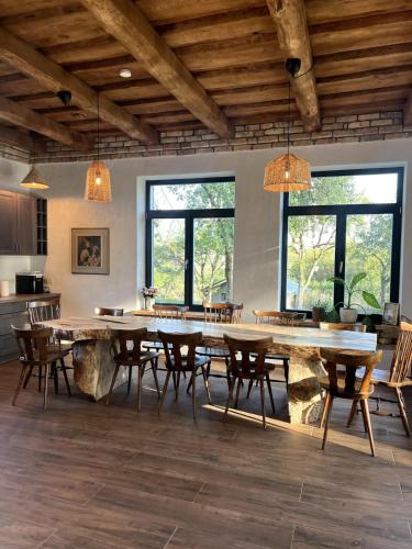 Kaimukas - lake house for 15 persons 5 bedrooms in Dvarčėnai (Alytus)