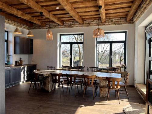 Kaimukas - lake house for 15 persons 5 bedrooms in Dvarčėnai (Alytus)