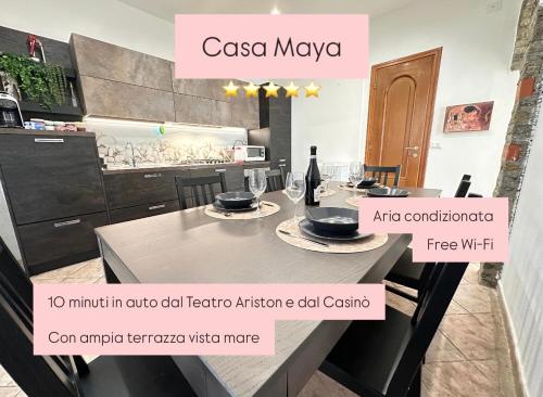 SANREMO Mare e Relax - Affittasi "Casa Maya" con ampio terrazzo e parcheggio libero gîte à louer Poggio