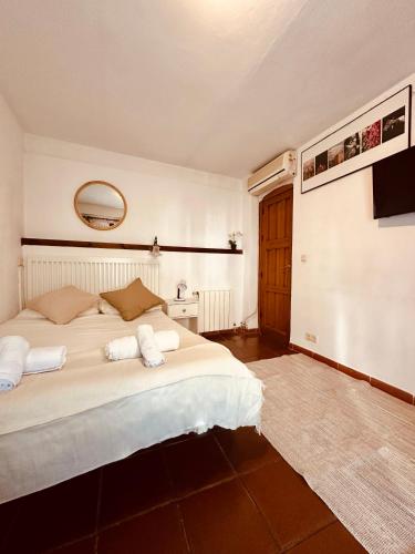 Habitación cama de matrimonio con baño privado, Granada (fotografie 3)