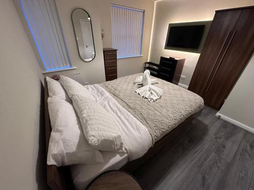 Modern 2-Bedroom Apartment Near Manchester with Free Parking, Manchester (fotografie 10)