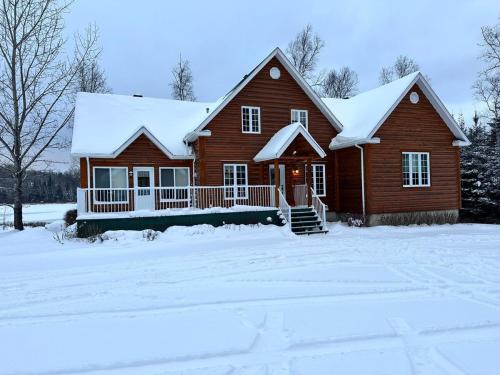 Le Grand Boisé (Le Grand Boise) in St Zenon (QC)