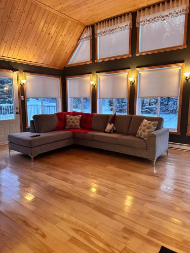 Le Grand Boisé (Le Grand Boise) in St Zenon (QC)