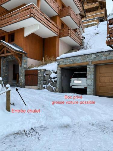 Résidence Lachat - Bel appartement 3 pièces 5 personnes proche de Méribel centre MAE-0321 (Residence Lachat - Bel appartement 3 pieces 5 personnes proche de Meribel centre MAE-0321) in เลเซเรตตา