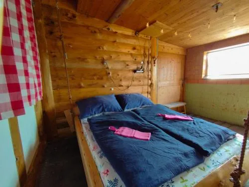 Hängebett im Stall in Fahrni, Schweiz