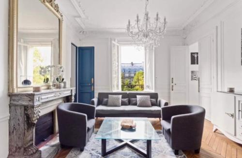 Appartement Haussmannien Saint Michel Notre Dame, Paříž