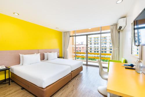 beranda/teres, Bella Express Hotel in Pattaya