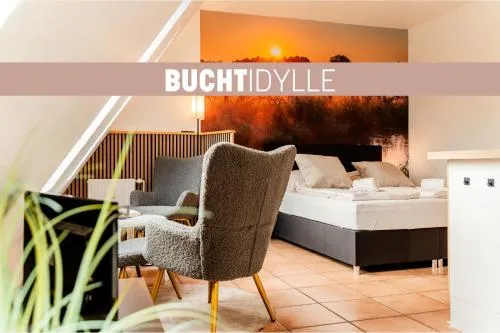 Buchtidylle in Harrislee, Deutschland