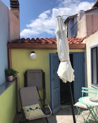 la Gelsomina, casetta con terrazzino vista cielo