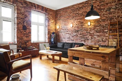 Loft Apartment Industrial Design, Cracovie