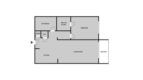 Alaprajzok, Blueground Dublin pool AC nr Heritage Park SFO-1783 in Dublin (Kalifornia)
