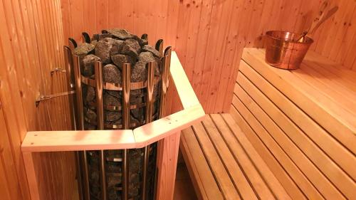 Sauna, Villa The White Moose, 6 rooms, 3 bedrooms, 2,5 baths, sauna, near Branas in Likenäs