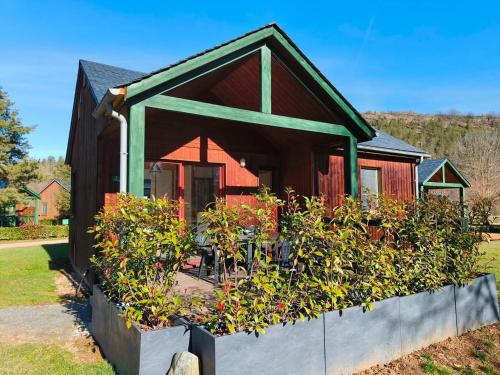 Skats, Chalets de la Colagne in Chirac