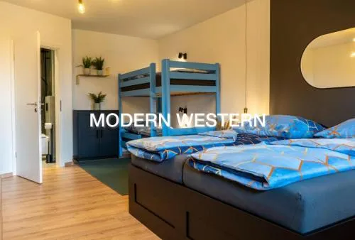 Modern Western - Apartment Blue in Eging, Deutschland