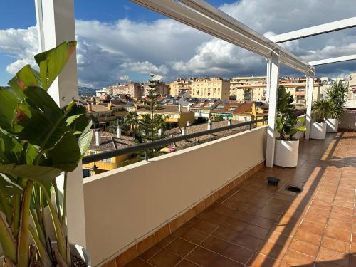 Erkély/terasz, GRAN ATICO MIJAS COSTA CoN PISCINA in Las Lagunas