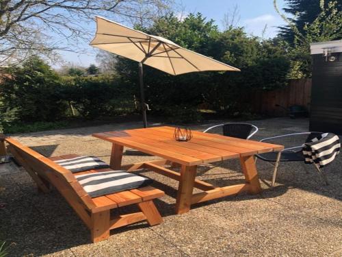 balkon/taras, Holiday home in Sint Maartenszee in Schagen