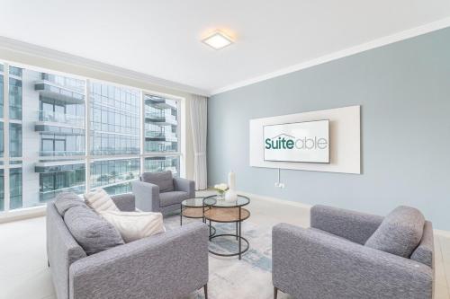 Premium 3-bedroom with Direct Beach Access in JBR, Dubai