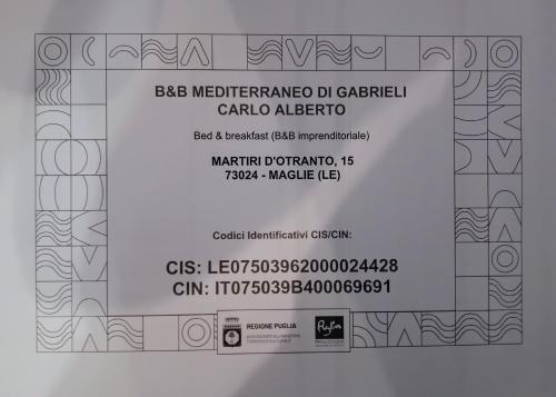 Mediterraneo B&B