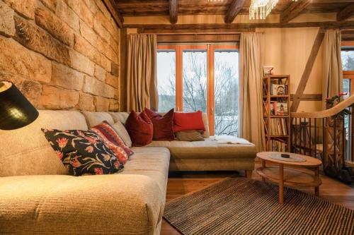 Balkons/terase, Bio Apartments mit Saunabereich im Bio Naturidyll Wiesengrund in Struppen