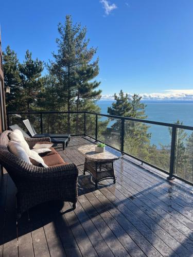 Villa Experience Nature Le Nid in Saint-Irenee (QC)