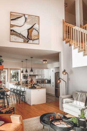 Villa Experience Nature Le Nid in Saint-Irenee (QC)