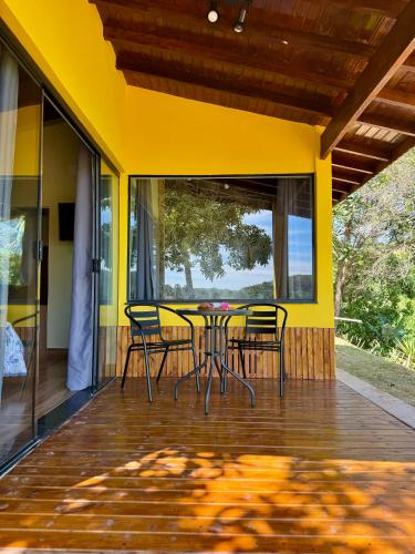 Balkons/terase, Recanto dos Campos in Monte Alegre do Sul