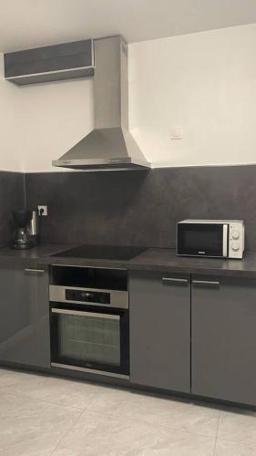 Kitchen, Maison type appartement RDC in Lieusaint