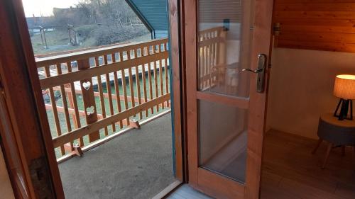 Balcony/terrace, Balaton Panorama Cottage - National Park in Balatoncsicsó