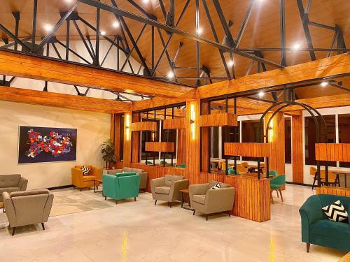 Restaurant, Sky Lodge Hotel in Nathia Gali