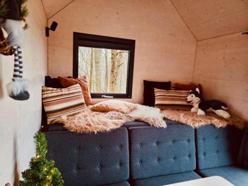Wonderful Tiny house Hootka with fabulous view near Semily in Slapy