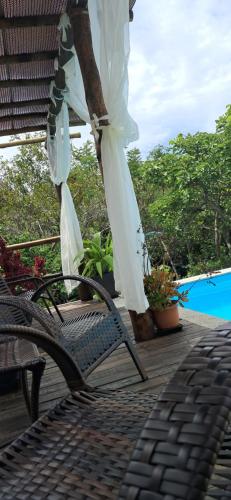 Chalé do João e do Chico Garfield