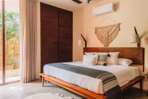 Quiet, Lux, Spacious and Comfy 2bd 2bth Condo,Private Pool, Wifi, AC, 24hr security, Tulum (fotografie 2)