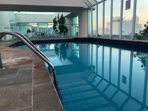 Swimming pool, Flat Pitangueiras in Morro do Maluf