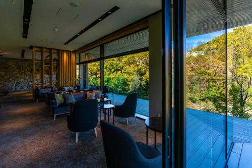 Shared lounge/TV area, Chalet Ivy Jozankei in Jozankei