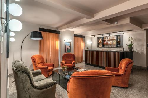 Bar/lounge, Madison Hotel in Rome
