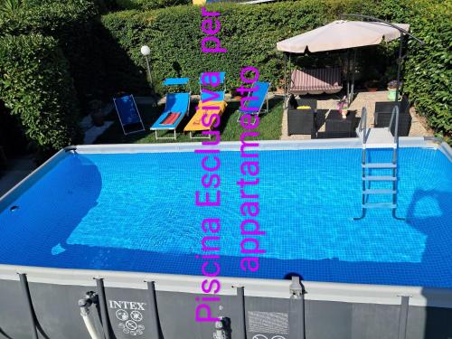  Appartamento in villa con Piscina riservata in uso esclusivo in SantʼAntonio Abate