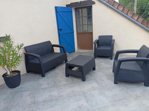 Chambre d'hote 4 couchages - Écorpain