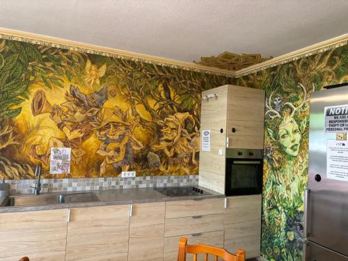 keittiö, Hostel Los Duendes del Sur in Tenerife