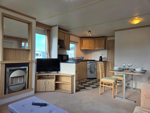 Konyha, Elf Wood Lodge - Swimming Spa, Sky Sports, Tennis, Hadrian's Wall listing in Port Carlisle