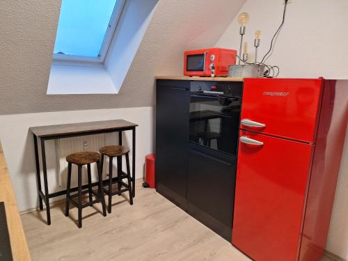 廚房, Zentrale Fewo zwischen Heidelberg und Mannheim in 埃丁根-內卡勞森