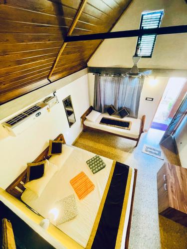 1 double bed, 1 sofa bed