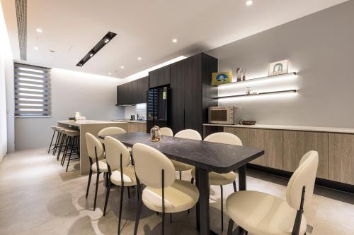 Küche, Triple Suite Villa BnB in Penghu
