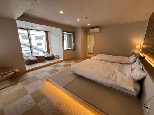 Chambre avec 2 lits